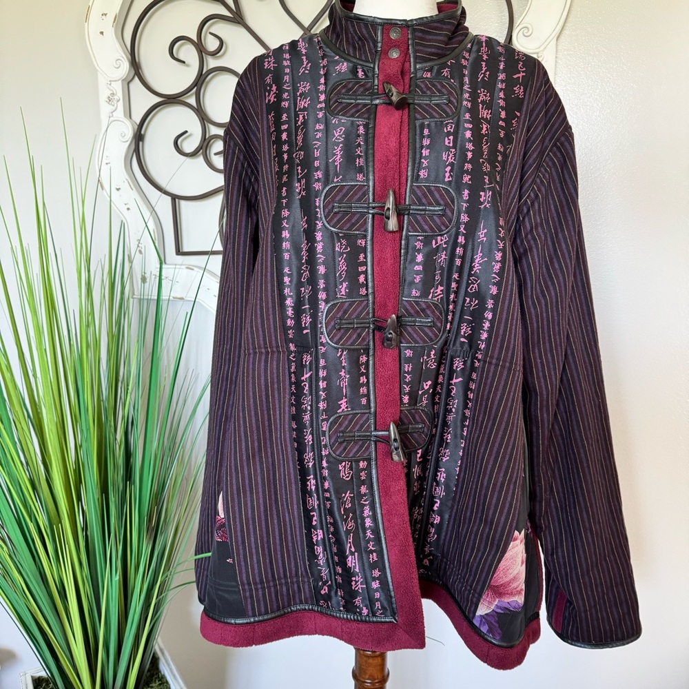 KOOS Size 3X Unique Fleece Lined Jacket